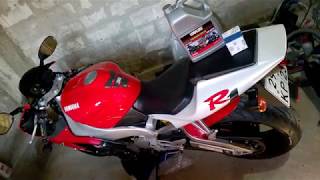 Замена масла на Yamaha YZF R1 1999 года.