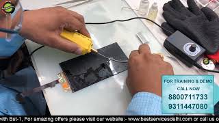 L4 OCA Training Part 3 How To Remove Glue From LCD CALL FOR BUY TOOLS & OCA MACHINES