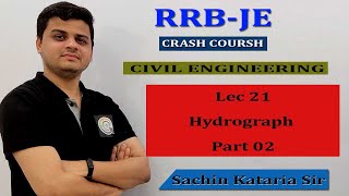 Lec 21 Hydrograph I Part 02 I RRB JE I Civil Engineering