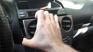 Audio interface installation Mazda 6 2004