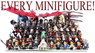 EVERY LEGO Lord of the Rings & The Hobbit Minifigure EVER Made!
