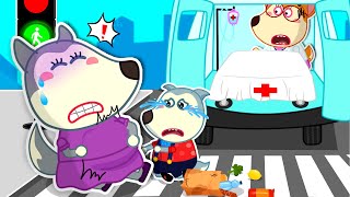 Oh No! Pregnant Mommy Wolf Got Sick - First Time Mommy Went to the Hospital | @mommywolf