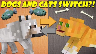 If Cats and Dogs Switched Places - Minecraft