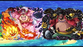 OPTC 「トレクル」Big Mom vs Raid Blackbeard V2 60 Stamina