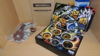 Beyblade Legend Beyblade Set (レジェンド ベイブレード セット) Takara Unboxing