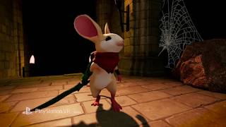 Official Moss Gameplay from E3 2017 - New PSVR Gameplay