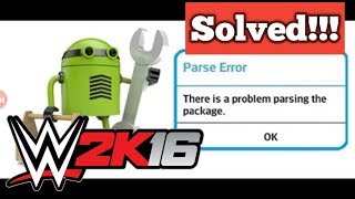 With gameplay How to fix wwe 2k16 parse error problem full tutorial in hindi