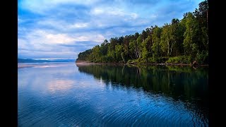 Иркутск. Курминский залив (Иркутское водохранилище).