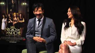Miguel Rodarte & Adriana Louvier talk about Más Negro Que La Noche