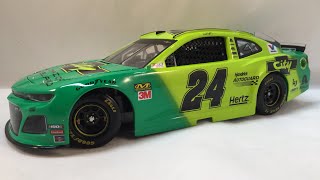 Review: 2019 William Byron #24 City Chevrolet Darlington Throwback Chevy Camaro 1/24 NASCAR Diecast
