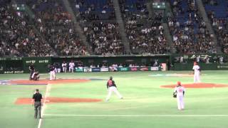 2013/03/10 WBC【7松井稼頭央・応援歌】日本VSオランダ