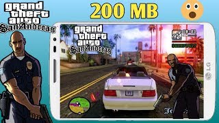 200 MB GTA San andreas Lite Mali And Adreno Highly Compressed Play Without Problem