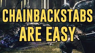 How to avoid CHAIN BACKSTABS (100% counter) in Dark Souls Remastered