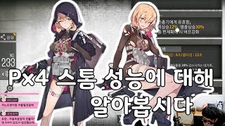 【 소녀전선 】 Px4 스톰 성능에 대해 알아봅시다
