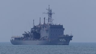 海上自衛隊　潜水艦救難母艦　AS-405 ちよだ
