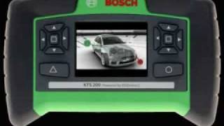 Bosch KTS 200. Интерфейс работы со сканером.  www.sks-diagnostika.ru