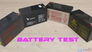 12v dc Battery Test