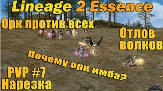 Охота на диких псов в Lineage 2 Essence! ОРК ПРОТИВ ВСЕХ, имба l2 L2e Tyrant Grand Khavatari PVP war