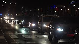 Austria: Motorcade blocks Vienna traffic in protest of vaccine mandate
