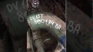 Запуск дизельного Двигателя  dv15t ДЭУ Ультра Новус Daewoo Ultra BH120 BH115