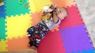 tearing paper