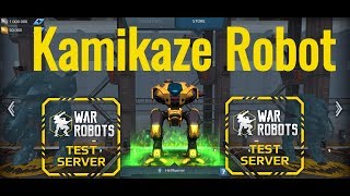 War Robots  Тестовый сервер  WR 3.4.0 (307)  NEW Kamikaze Robot Preview