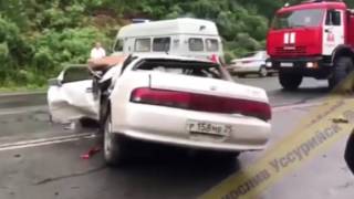 Трое взрослых и один ребенок пострадали в жесткой аварии в районе Мирного