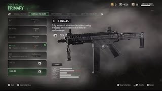 Modern Warfare Remastered Fang 45 Gameplay! (Raw Footage)