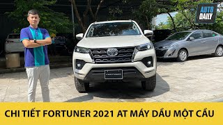 Chi tiết Toyota Fortuner 2021 2.4 AT máy dầu 1 cầu giá 1,080 tỷ, đấu Kia Sorento
