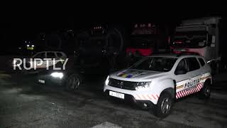Romania: First US military convoy enters Romania amid Russia-Ukraine tensions