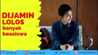 DIJAMIN Lolos Banyak Beasiswa baik Beasiswa S1 S2 S3, beasiswa dalam negeri atau Luar Negeri