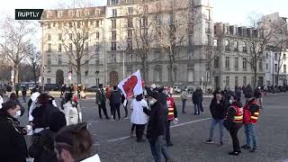 LIVE: Social and medical sector workers strike in Paris
