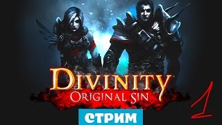 Кооп DIVINITY ORIGINAL SIN прохождение русский язык #1 СТРИМ [Жемчужный король]