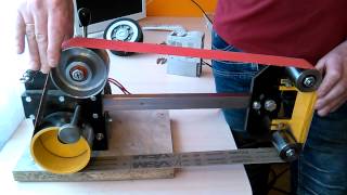 гриндер Г3 с колесом (Beltgrinder G3 with wheel) Обзор ч.2