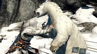 Assassin's Creed Rogue Stealth & Hunting with Ezio`s Outfit