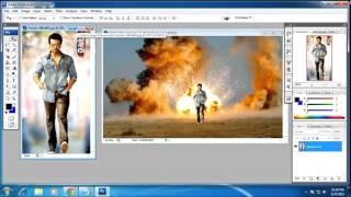 Cara mengganti background menggunakan Adobe Photoshop CS3
