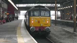 47501 & 47853 5Z45 Stoke 16-01-13
