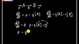 Calculating steady state concentrations