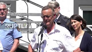 Germany: Mayor of flood-stricken Schuld fights back tears during Merkel briefing