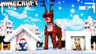 BAZA VS RENIFER.EXE - MINECRAFT TSUNAMI CHALLENGE | Vito VS Bella