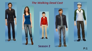 The Walking Dead !! / The Sims 4 / Create A Sim Part 1