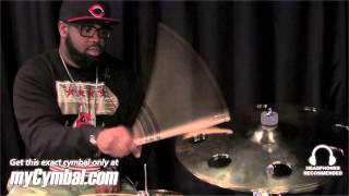 Sabian 18" HHX Evolution O-Zone Crash Cymbal - Played by Rex Hardy Jr. (11800XEB-1110912A)