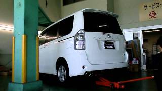 VOXY　傾斜センサー動作