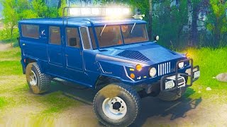ГАЗ БАРХАН ПРОТИВ ГАЗ ТИГР SPINTIRES 2016