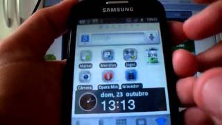 Review Samsung Galaxy Fit - S5670 [HD] PT - Android 2.3.4 - Principais Apps, func. e dúvidas