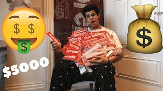 Spent Nearly $5000 on Supreme Stickers (6000 BOGO'S!) Ari Petrou