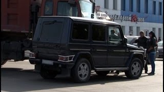 Шофер самосвала на перекрестке протаранил «Мерседес».MestoproTV