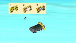 Инструкция по сборке lego Экскаватор и самосвал 4201