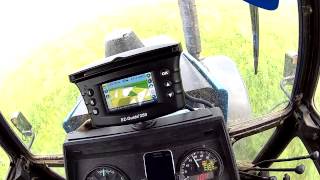 Борба с вредителями Amazone UG 3000 на МТЗ-1221 по навигатору.