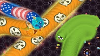 WORMATE - Безумный Червяк Мультфильм Игра клон SLITHER IO И WORMAX IO 31